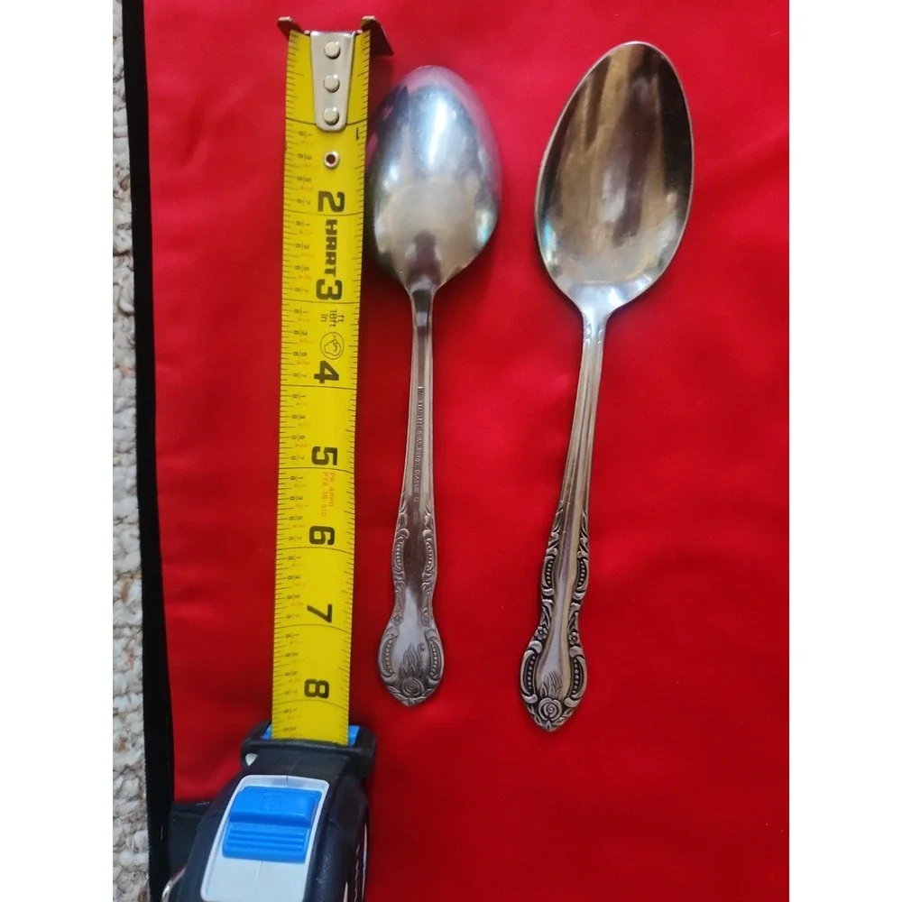 Washington Forge Charleston Classic Stainless Serving Spoons Set of 2 Korea